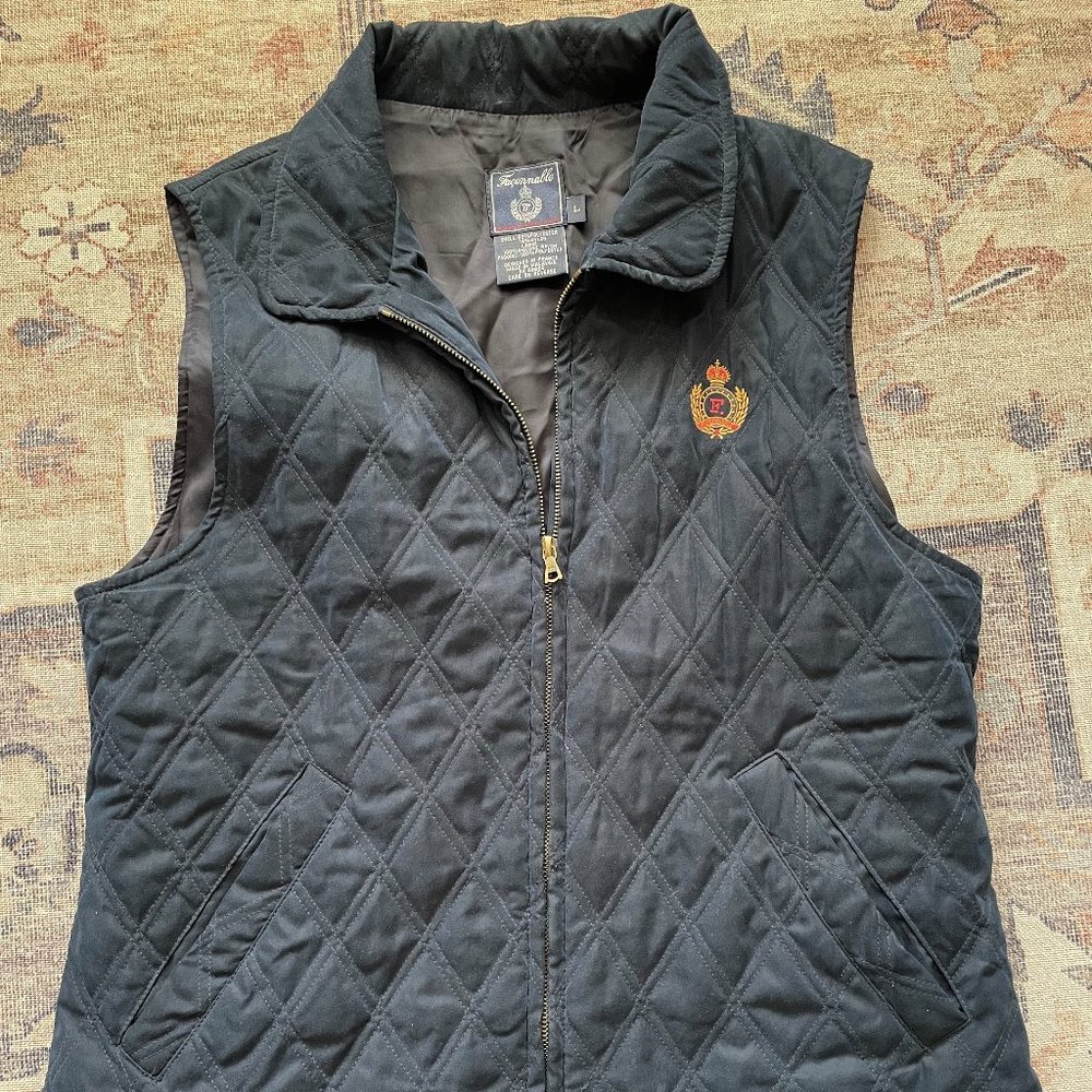 Faconnable Womens Quilted Vest